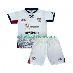 Maillot Cagliari Extérieur Tenue pour Enfant 2025-2026 Manche Courte