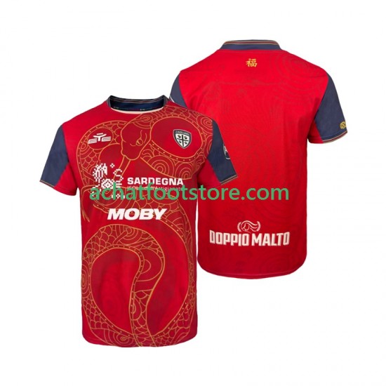 Maillot Cagliari Special Domicile Tenue pour Homme 2025-2026 Manche Courte