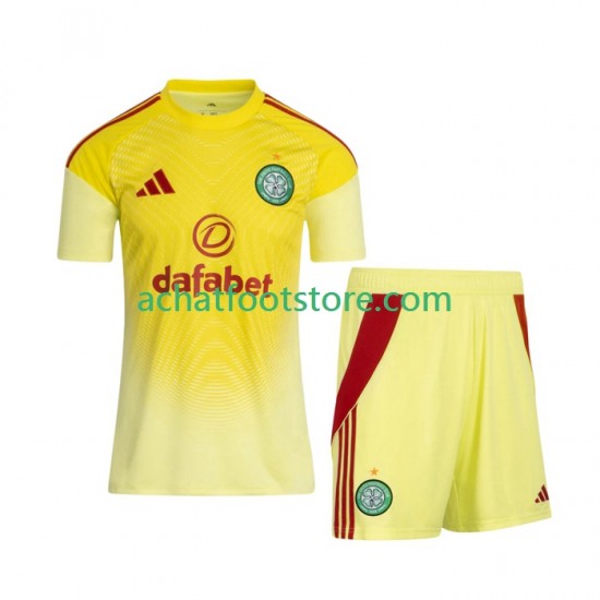 Maillot Celtic FC Gardien Domicile Tenue pour Enfant 2025-2026 Manche Courte