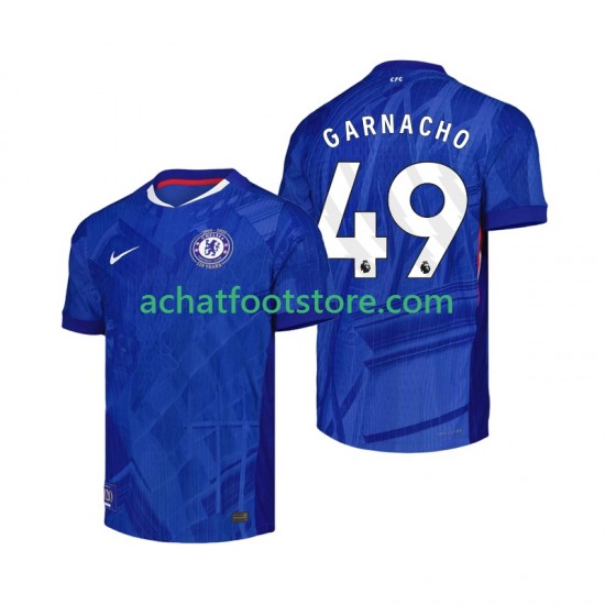 Maillot Chelsea Alejandro Garnacho 49 Domicile Tenue pour Homme 2025-2026 Manche Courte