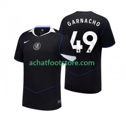 Maillot Chelsea Alejandro Garnacho 49 3ème Tenue pour Homme 2025-2026 Manche Courte