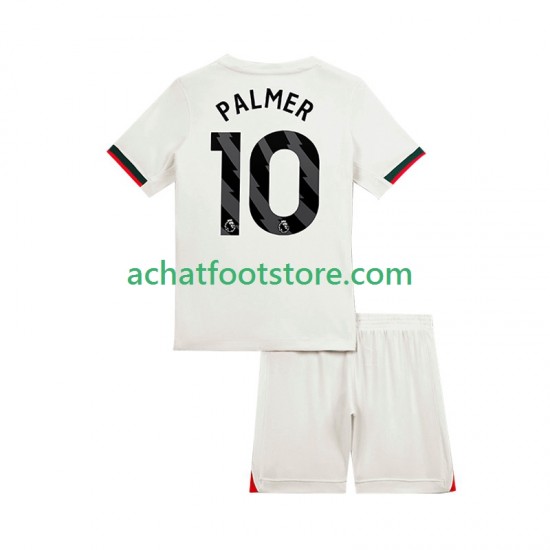 Maillot Chelsea Cole Palmer 10 Extérieur Tenue pour Enfant 2025-2026 Manche Courte