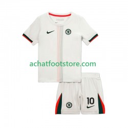 Maillot Chelsea Cole Palmer 10 Extérieur Tenue pour Enfant 2025-2026 Manche Courte