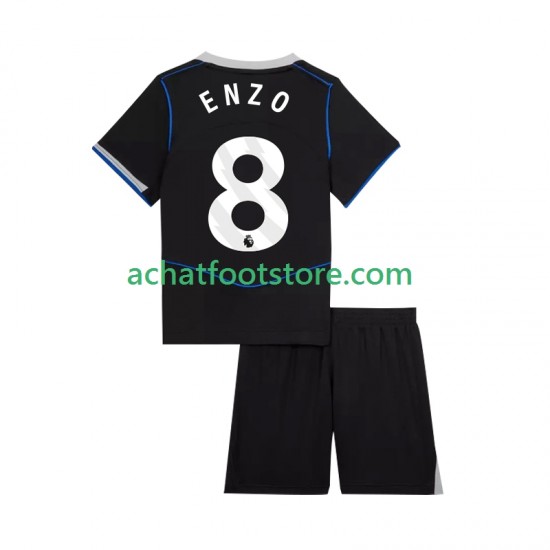 Maillot Chelsea Enzo Fernandez 8 3ème Tenue pour Enfant 2025-2026 Manche Courte