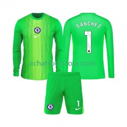 Maillot Chelsea Robert Sanchez 1 Gardien Extérieur Tenue pour Enfant 2025-2026 Manche Longue