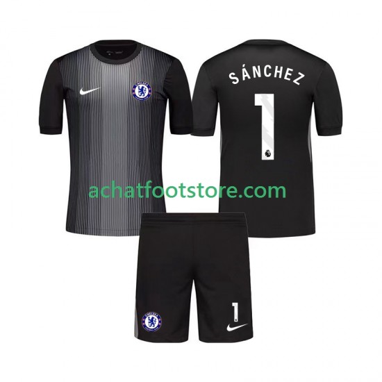 Maillot Chelsea Robert Sanchez 1 Gardien Domicile Tenue pour Enfant 2025-2026 Manche Courte