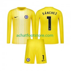 Maillot Chelsea Robert Sanchez 1 Gardien 3ème Tenue pour Enfant 2025-2026 Manche Longue