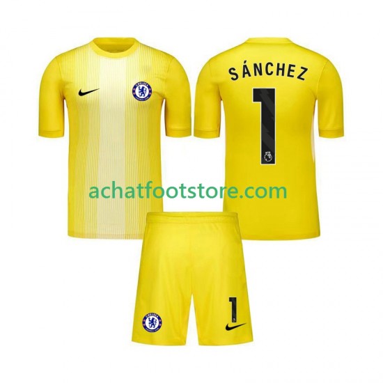 Maillot Chelsea Robert Sanchez 1 Gardien 3ème Tenue pour Enfant 2025-2026 Manche Courte