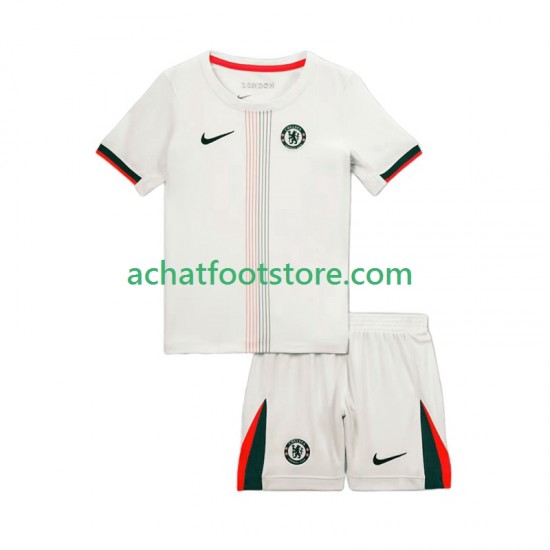 Maillot Chelsea Extérieur Tenue pour Enfant 2025-2026 Manche Courte