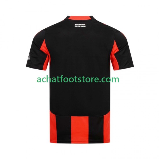 Maillot Eintracht Frankfurt Domicile Tenue pour Homme 2024-2025 Manche Courte
