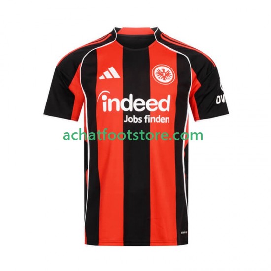 Maillot Eintracht Frankfurt Domicile Tenue pour Homme 2025-2026 Manche Courte