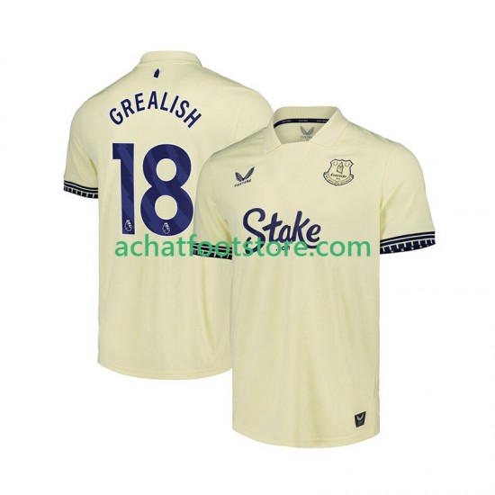 Maillot Everton Jack Grealish 18 Extérieur Tenue pour Homme 2025-2026 Manche Courte