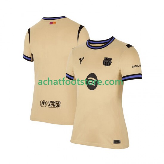 Maillot FC Barcelone Extérieur Tenue pour Femme 2025-2026 Manche Courte
