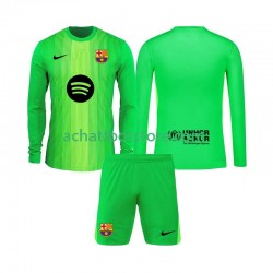 Maillot FC Barcelone Gardien Domicile Tenue pour Enfant 2025-2026 Manche Longue Maillot FC Barcelone Gardien Domicile Tenue pour Enfant 2025-2026 Manche Longue