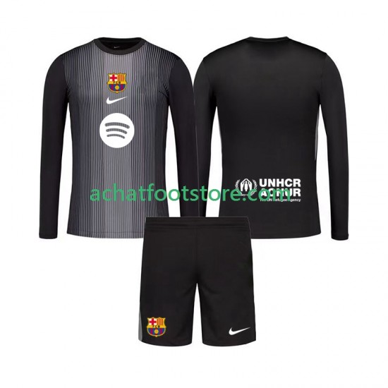 Maillot FC Barcelone Gardien 3ème Tenue pour Enfant 2025-2026 Manche Longue
