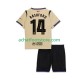 Maillot FC Barcelone Marcus Rashford 14 UCL Extérieur Tenue pour Enfant 2025-2026 Manche Courte