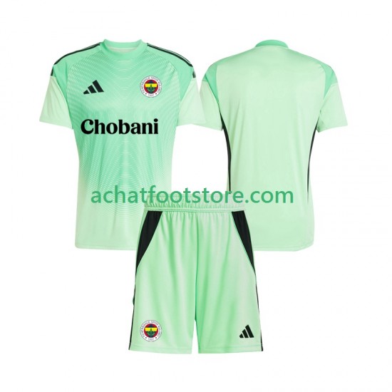 Maillot Fenerbahce Gardien Extérieur Tenue pour Enfant 2025-2026 Manche Courte