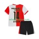 Maillot Feyenoord Rotterdam Sem Steijn 14 Domicile Tenue pour Enfant 2025-2026 Manche Courte