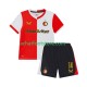Maillot Feyenoord Rotterdam Sem Steijn 14 Domicile Tenue pour Enfant 2025-2026 Manche Courte