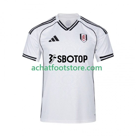 Maillot Fulham Domicile Tenue pour Homme 2025-2026 Manche Courte