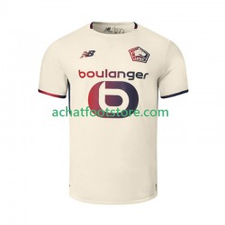 Maillot OSC Lille Extérieur Tenue pour Homme 2025-2026 Manche Courte