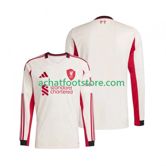 Maillot Liverpool Extérieur Tenue pour Homme 2025-2026 Manche Longue
