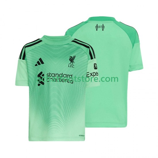 Maillot Liverpool Gardien Domicile Tenue pour Homme 2025-2026 Manche Courte