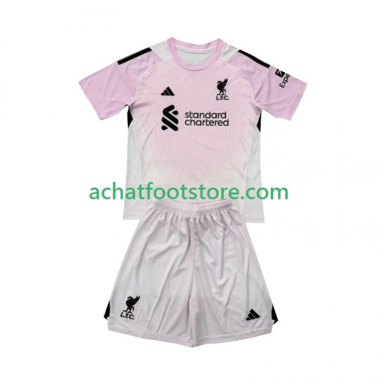 Maillot Liverpool Gardien 3ème Tenue pour Enfant 2025-2026 Manche Courte