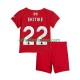 Maillot Liverpool Hugo Ekitike 22 Domicile Tenue pour Enfant 2025-2026 Manche Courte