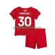 Maillot Liverpool Jeremie Frimpong 30 Domicile Tenue pour Enfant 2025-2026 Manche Courte