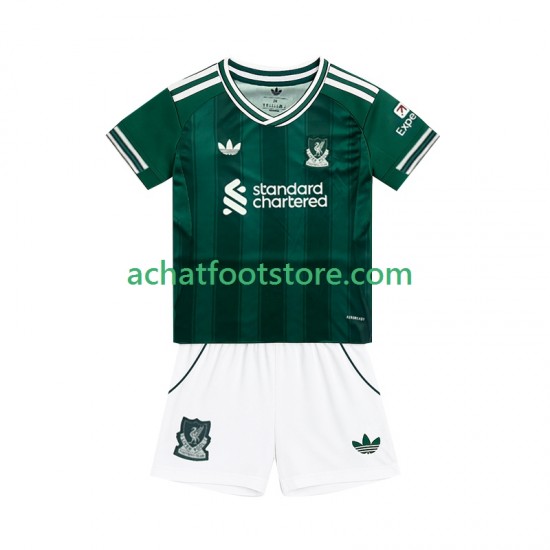 Maillot Liverpool 3ème Tenue pour Enfant 2025-2026 Manche Courte