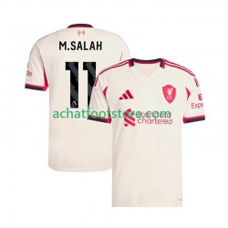 Maillot Liverpool Mohamed Salah 11 Extérieur Tenue pour Homme 2025-2026 Manche Courte