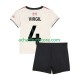 Maillot Liverpool Virgil van Dijk 4 Extérieur Tenue pour Enfant 2025-2026 Manche Courte