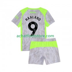 Maillot Manchester City Erling Haaland 9 3ème Tenue pour Homme pour Enfant 2025-2026 Manche Courte