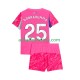 Maillot Manchester City Gianluigi Donnarumma 25 Gardien Extérieur Tenue pour Enfant 2025-2026 Manche Courte