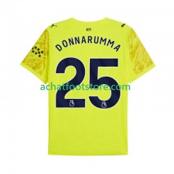Maillot Manchester City Gianluigi Donnarumma 25 Gardien 3ème Tenue pour Homme 2025-2026 Manche Courte