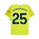 Maillot Manchester City Gianluigi Donnarumma 25 Gardien 3ème Tenue pour Homme 2025-2026 Manche Courte