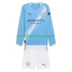 Maillot Manchester City Domicile Tenue pour Enfant 2025-2026 Manche Longue