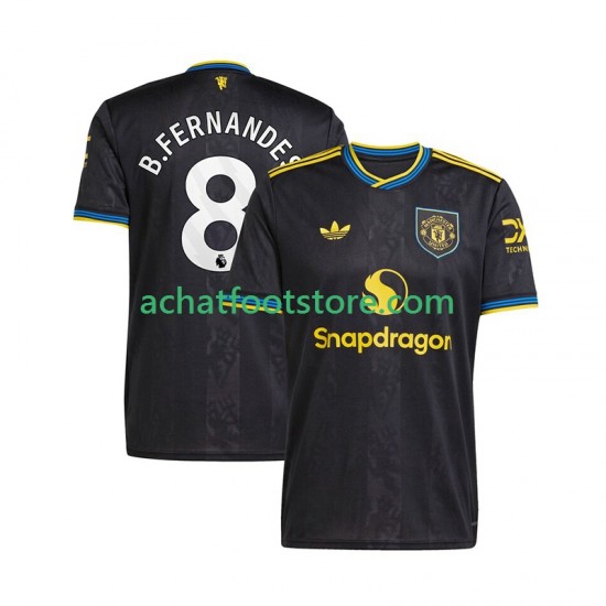 Maillot Manchester United Bruno Fernandes 8 3ème Tenue pour Homme 2025-2026 Manche Courte