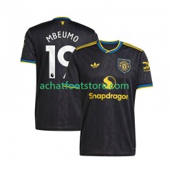 Maillot Manchester United Bryan Mbeumo 19 3ème Tenue pour Homme 2025-2026 Manche Courte