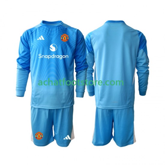 Maillot Manchester United Gardien Domicile Tenue pour Enfant 2025-2026 Manche Longue