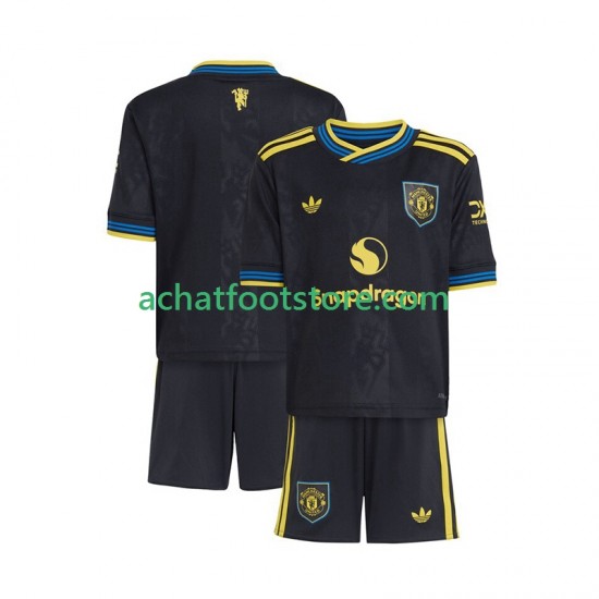 Maillot Manchester United 3ème Tenue pour Enfant 2025-2026 Manche Courte