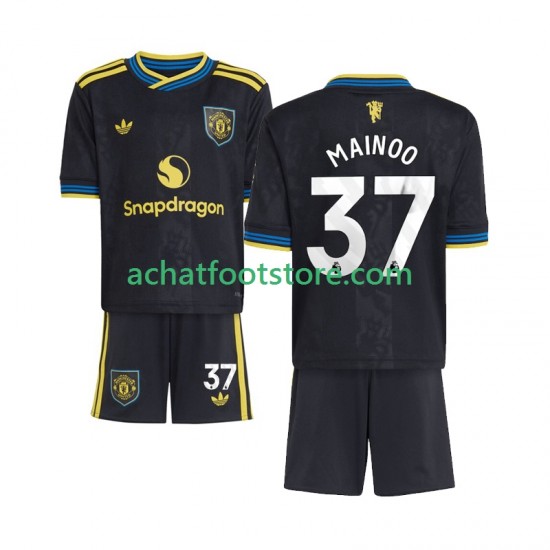 Maillot Manchester United Kobbie Mainoo 37 3ème Tenue pour Enfant 2025-2026 Manche Courte
