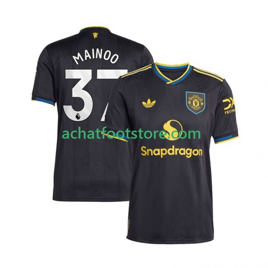 Maillot Manchester United Kobbie Mainoo 37 3ème Tenue pour Homme 2025-2026 Manche Courte