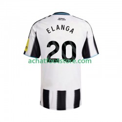 Maillot Newcastle United Elanga 20 Domicile Tenue pour Homme 2025-2026 Manche Courte