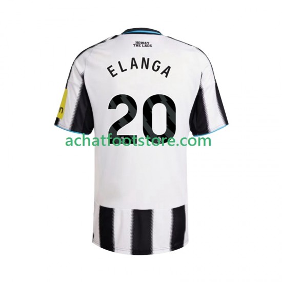 Maillot Newcastle United Elanga 20 Domicile Tenue pour Homme 2025-2026 Manche Courte