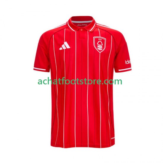 Maillot Nottingham Forest Domicile Tenue pour Homme 2025-2026 Manche Courte