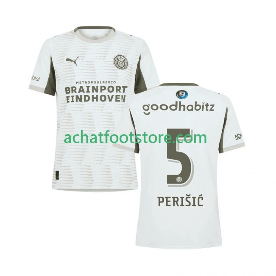 Maillot PSV Eindhoven Ivan Perisic 5 3ème Tenue pour Homme 2025-2026 Manche Courte