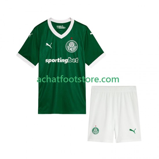 Maillot Palmeiras Domicile Tenue pour Enfant 2025-2026 Manche Courte