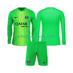 Maillot Paris Saint-Germain Gardien Extérieur Tenue pour Enfant 2025-2026 Manche Longue